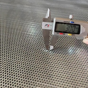 La fabbrica vende fogli di rete perforata <span class=keywords><strong>Micron</strong></span> in acciaio inossidabile con foro forato per uso alimentare realizzati con 304 e materiali 316 - Product Image 4