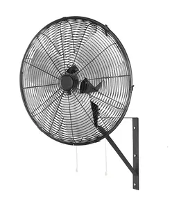 Strong Wind Big Power 3 Metal Blades Electric Wholesale Best Wall Fan For Industrial 20" 24" 30"