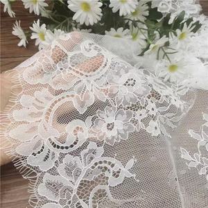 ผ้าลูกไม้ลายดอกไม้ Kalong Leifang ผ้าโปร่งเนื้อวอยล์ผสมสแปนเด็กซ์ ไนลอน ยืดหยุ่น สำหรับตัดเย็บชุดเดรส กระโปรง ของตกแต่งบ้าน กว้าง 5 นิ้วขึ้นไป - Product Image 5