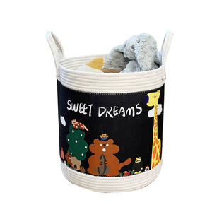 Cesta de lavandería, cestas de almacenamiento, fieltro, pañales para guardería, <span class=keywords><strong>bolsa</strong></span> de almacenamiento de algodón, cesta - Product Image 5