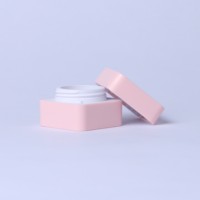 Pot carré en plastique PP de 5 ml, 15 ml, 30 ml, 50 ml, personnalisable, coloré, vide, pour crème pour les mains et les yeux, contenants pour soins de la peau, emballage