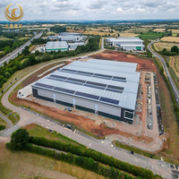 Sistemas de Construcción de Estructuras de Acero Industriales Prefabricadas Sostenibles, Vida Útil de 50 Años, Construcción de Talleres Energéticamente Eficientes