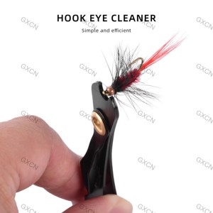 Coupeur <span class=keywords><strong>de</strong></span> ligne <span class=keywords><strong>de</strong></span> mouche en acier inoxydable noir 3 pièces <span class=keywords><strong>pour</strong></span> outil <span class=keywords><strong>de</strong></span> <span class=keywords><strong>pêche</strong></span> multifonctionnel lignes <span class=keywords><strong>de</strong></span> coupe nouant des nœuds nettoyage crochet yeux - Product Image 4