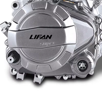 Nouveau moteur de moto monocylindre 4 temps refroidi par air avec allumage CDI et embrayage manuel LF 150/175/200CC pour Pit Dirt Bike