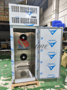 Venta caliente <span class=keywords><strong>de</strong></span> acero inoxidable Trolley Blast Freezer/ Quick Fast Blast Chiller Freezer/ Vertical Fast Iqf Freezer - Product Image 2