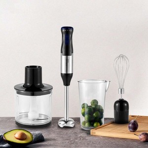 1000W 4 1 Multifunctional 5-Speed Hand Blender Electric Mixer Juicer <b>Egg</b> Beater Meat Grinder Baby Food Mixing Bowl - Product Image 3