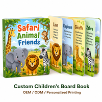 Impresión de Libros Infantiles con Encuadernación PUR, Tapa Dura Personalizada, Estampado en Relieve, UV Localizado, Cartón Rígido de 2 mm para Publicación Educativa