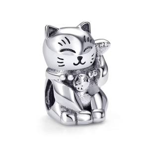 Breloques en argent sterling S925 en forme de citrouille et de voiture, mignonnes, pour animaux de compagnie, prêtes à être expédiées en gros par le fabricant, pour bracelets DIY - Product Image 3