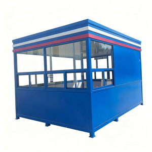 บ้านพักยามโครงสร้างเหล็ก ดีไซน์ทันสมัย โครงเหล็กเบา สำหรับใช้งานกลางแจ้ง - Product Image 1