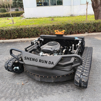Tondeuse à gazon portable Meilleure tondeuse à gazon robotisée GPS RTK pour les grands pelouses, les fermes et les pâturages Désherbage ou tonte de pelouse dans les zones de villégiature