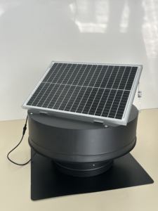 Ventilateur axial <span class=keywords><strong>solaire</strong></span> pour toiture, ventilateur de ventilation industriel à économie <span class=keywords><strong>d</strong></span>'énergie, ventilateur <span class=keywords><strong>d</strong></span>'évacuation pour entrepôt, grenier, pièces de <span class=keywords><strong>voiture</strong></span> - Product Image 3