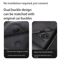 Tapis de sol TPE sur mesure pour Land Rover Defender 110, tapis imperméable et résistant, accessoires auto antidérapants