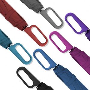 Custom Logo UV Protection Waterproof Outdoor Windproof Compact Logo <b>Smart</b> Umbrella for Rain - Product Image 5