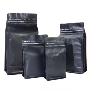 Sacs en plastique PET de 250g 500g 1kg pour emballage de grains et de café avec valve et fermeture éclair - Product Image 4