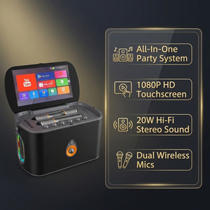 Máquina de <span class=keywords><strong>Karaoke</strong></span> Inteligente Aurora Sound K90 con Android, Pantalla Táctil de 11.6 Pulgadas, Altavoz y Micrófono Integrados, Función de Masaje <span class=keywords><strong>para</strong></span> Fiestas en Casa - Product Image 2
