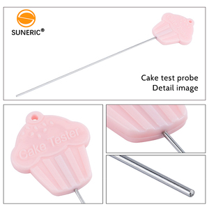 Aiguilles de <span class=keywords><strong>test</strong></span> en acier inoxydable, outil de brochage, bâtonnet métallique, testeur de gâteau pour la boulangerie - Product Image 4