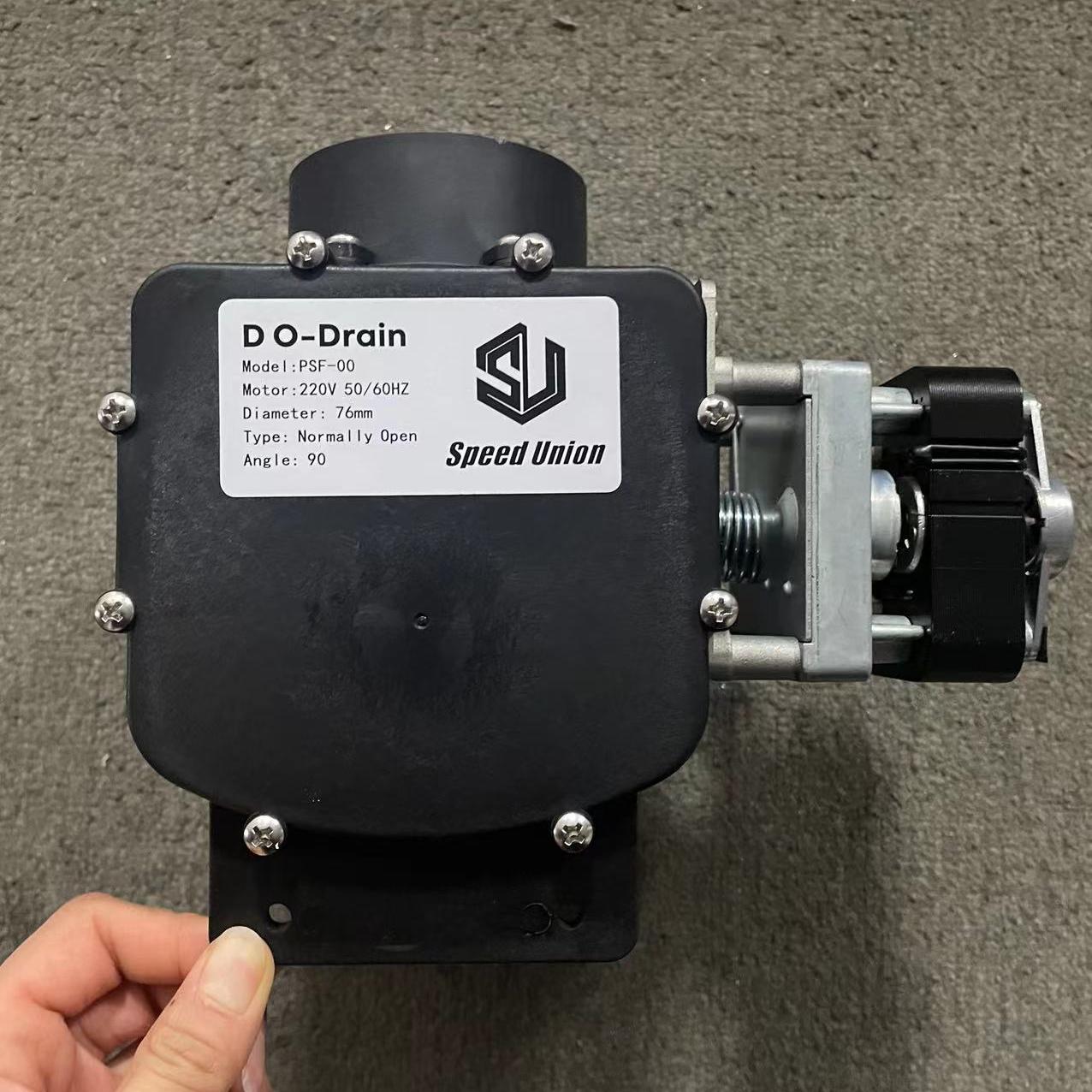 Коммерческий промышленный сливной клапан стиральной машины 3 дюйма 90 градусов 220 В 50-60 Гц Nornal открытая электронная автоматическая стиральная машина