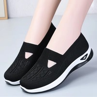 Nouvelle Arrivée Chaussures Décontractées à Plateforme pour Femmes, Respirantes, Amorties, Légères, Antidérapantes, Confortables pour le Quotidien et la Marche