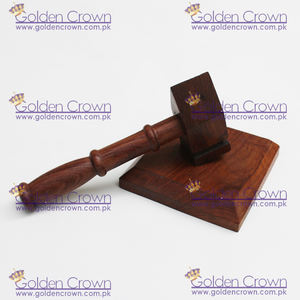 ค้อนไม้กระถินไม้สักสำหรับสมาคมฟรีเมสัน แบบมีกรงเล็บ พร้อมตัวกันเสียง รับผลิตตามแบบ OEM ผู้ผลิตโดยตรง - Product Image 5