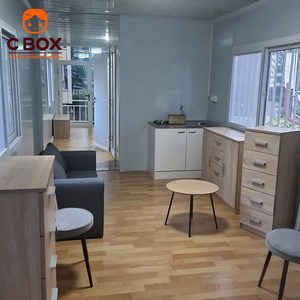 บ้านพักสำเร็จรูปแบบตู้คอนเทนเนอร์ Cbox เป็นมิตรกับสิ่งแวดล้อม สำหรับแคมป์คนงานเหมือง ที่พักคนงาน ห้องพักอาศัย - Product Image 4