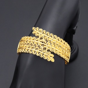 Jxx 24K Gold Plated Brass <b>Jewelry</b> <b>Set</b> Stylish Indian <b>Bridal</b> Bangles and Ring for Weddings Wholesome Price Perfect Gift Idea - Product Image 4