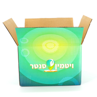 Cajas de Envío Corrugadas con Logotipo Personalizado, Resistentes y con Protección de Carga para Embalaje de Almacén y Transporte