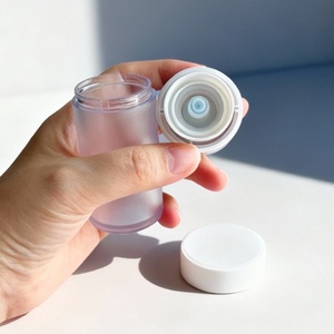 Manufacture Plastic square Frosted Cosmetic Airless Pump Bottle 30ML 50ML PP Lotion Cream Liquid <strong>Travel</strong> <strong>Container</strong> - Product Image 6