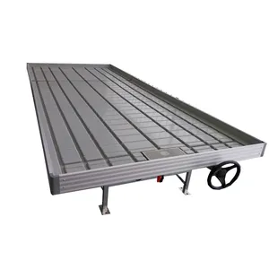 Dropshipping products agriculture greenhouse 4x8 growing rolling table for sale