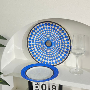 Services de table en céramique bleu ciel de luxe pour hôtels, restaurants, maisons, mariages et cafés – Assiettes en porcelaine haute dureté - Product Image 5