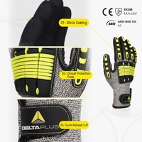 Guantes de Seguridad Resistentes a Impactos, Cortes y Deslizamientos, para Trabajo Pesado, Rescate y Actividades al Aire Libre, Venta al Por Mayor