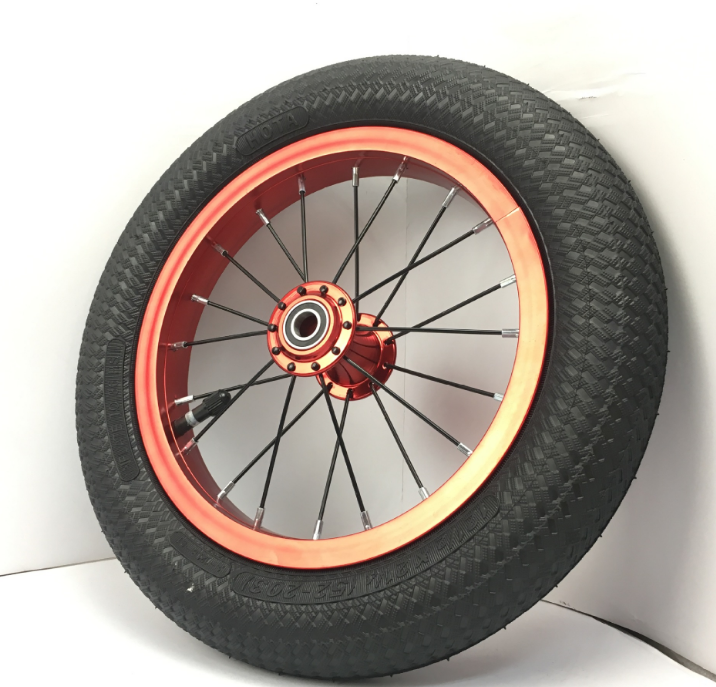 8inch 10inch 12inch 14inch Inflatable Pneumatic Tyre Kids Bicycle Scooter  Wheel Inch Wheelchair Rubber Wheel