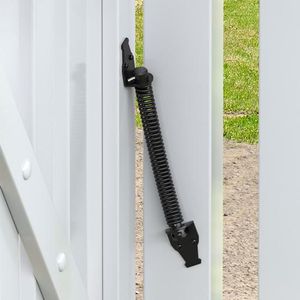 Chiudiporta Automatico OUROOM XY304F in Acciaio Inox 304 Nero Moderno <span class=keywords><strong>per</strong></span> Cancelli e Porte Esterne in Legno 15-55kg - Product Image 2