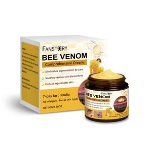 OEM özel etiket organik arı Venom peptide peptide hyaluronik asit anti-kırışıklık yatıştırıcı cilt nemlendirici yüz kremi - Product Image 1