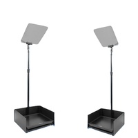 Simar Teleprompter de 22 Pulgadas con Auto-Reversa para Conferencias Presidenciales y Discursos, Ideal para Reporteros