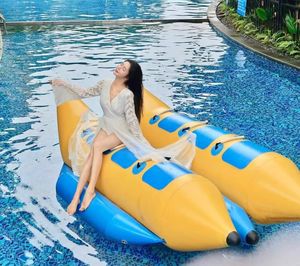 4 Cavaliers Gonflable PVC Banana Boat Water Sport Game 0.65MM - Product Image 5