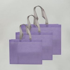 Factory Direct Custom <b>Printed</b> Laminated Reusable Shopping Tote for Holiday Non Woven Fabric Bag - Product Image 3
