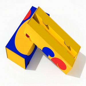 100% Recyclable Slim Cardboard 100-500 Count Child Resistant Button and Foam Inserts Concentrate Extract Oil Box