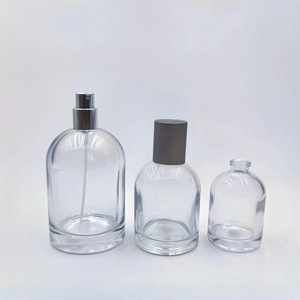 Flacons de parfum Lab Le <span class=keywords><strong>Labo</strong></span> ronds 30 ml 50 ml 100 ml, flacon de parfum en verre facile à sertir avec bouchon argenté - Product Image 2