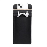 Sac en nylon anti-ondes Faraday pour téléphone, modèle universel F01, avec protection anti-skimming et anti-rayonnement, et étui de suivi GPS