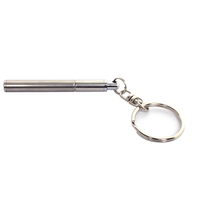 Mini porte-clés télescopique en acier inoxydable TelePen Signature cadeau stylo avec porte-clés outils essentiels pour un usage quotidien