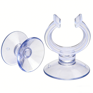 Jouets à ventouse transparents en gros pour fabricants, forte force d'adsorption, ventouse en PVC perforée de style baïonnette à tête de <span class=keywords><strong>champignon</strong></span> - Product Image 2
