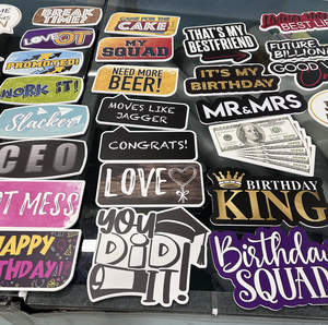 High Quality Durable and Waterproof 5mm PVC Foam Board UV Printed for <strong>Halloween</strong> <strong>Decorations</strong> and Photo Booth Props - Product Image 1