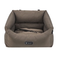 Peppy Buddies Double Usage Résistant À L'eau Oxford Pet Bed and Dog Car Seat Avec Harnais Attachement