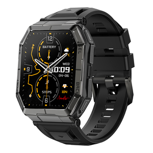 Montre connectée K78 avec écran tactile TFT de 1,95 pouce, 1000 mAh, appels téléphoniques, montres numériques, sport de plein air, boussole, GPS, tracker pour hommes - Product Image 1