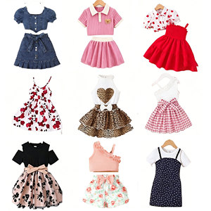 Lotes de Ropa Infantil de Diseño al por Mayor, Conjuntos de Ropa de Verano para Niños y Niñas, Calidad Superior, Guangdong - Product Image 1