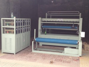 Siêu âm dệt mùa đông vải may mặc Vải dập nổi Quilting máy - Product Image 4