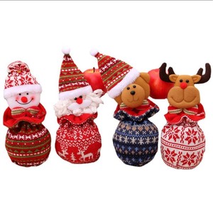 Nueva Bolsa de Regalo Navideña para Niños, Bolsa de Manzanas de Lana Tejida con Cierre de Cordón, Bolsa de Dulces para Nochebuena, Bolsa de Regalo - Product Image 5