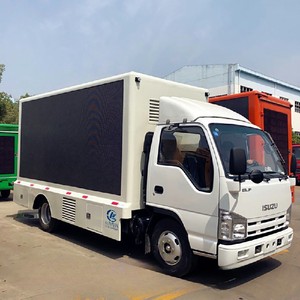 รถบรรทุก ISUZU 100P 4x2 จอ LED ดิจิตอล 3 ด้าน P4 รถบรรทุกจอแสดงผลเคลื่อนที่ ป้ายโฆษณา LED สำหรับขาย - Product Image 1