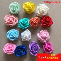 Cabeza de Rosa Artificial, 5 Capas, Flores Secas, 6-7 cm de Diámetro, Bola de Flores Artificiales, Modelo Chino A-26, Venta al por Mayor