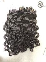 Patiya Venta al por mayor Raw-hair-vendor 8- 40 pulgadas Raw Indian Virgin Hair Double Drawn 14A Sin procesar 100 Human WAVY India Temple Hair